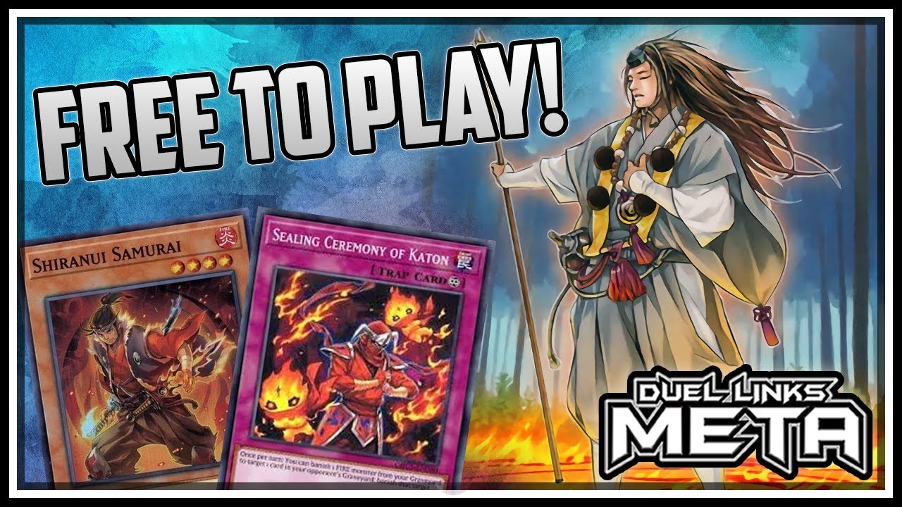 FREE To Play! Shiranui! [Yu-Gi-Oh! Duel Links]