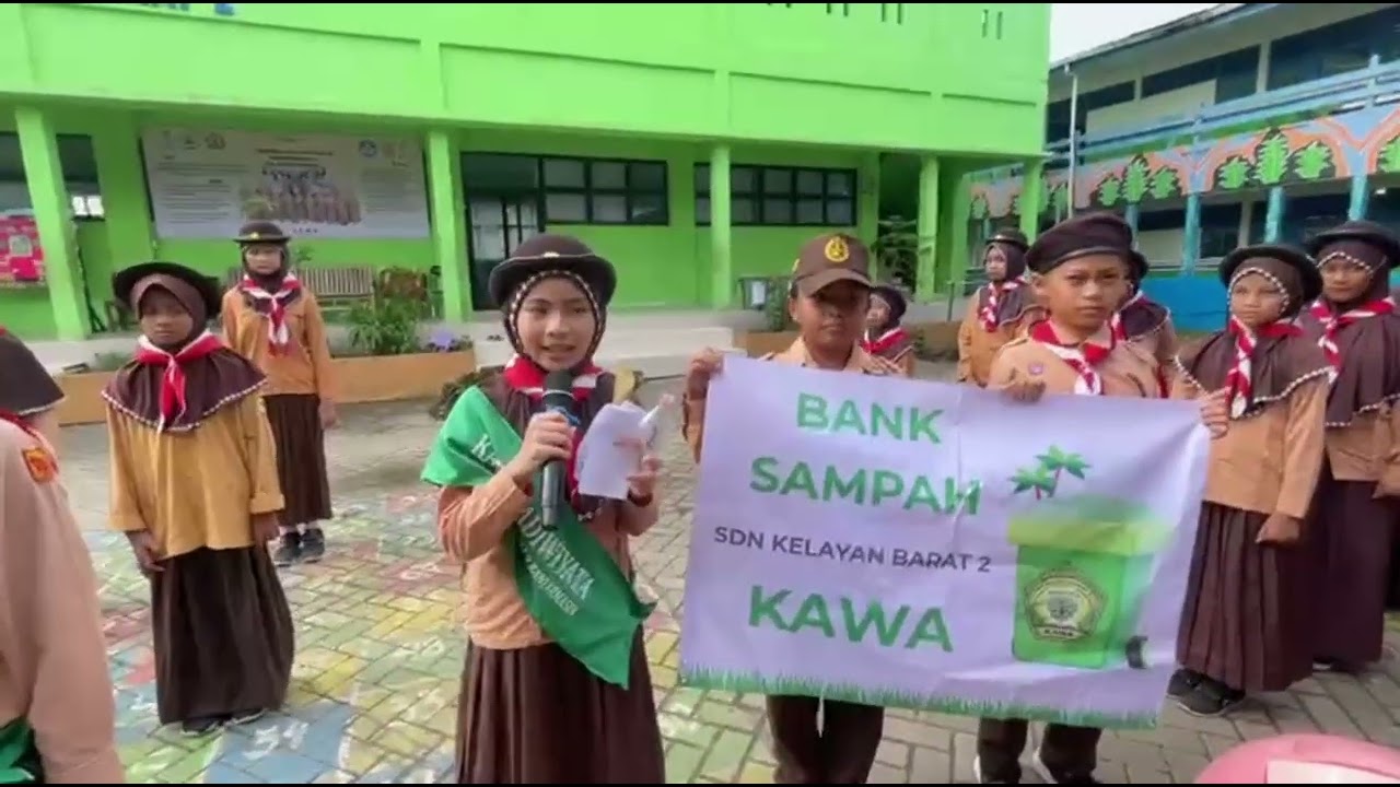 Pengkuhan Kader Adiwiyata SDN SN KELAYAN BARAT 2