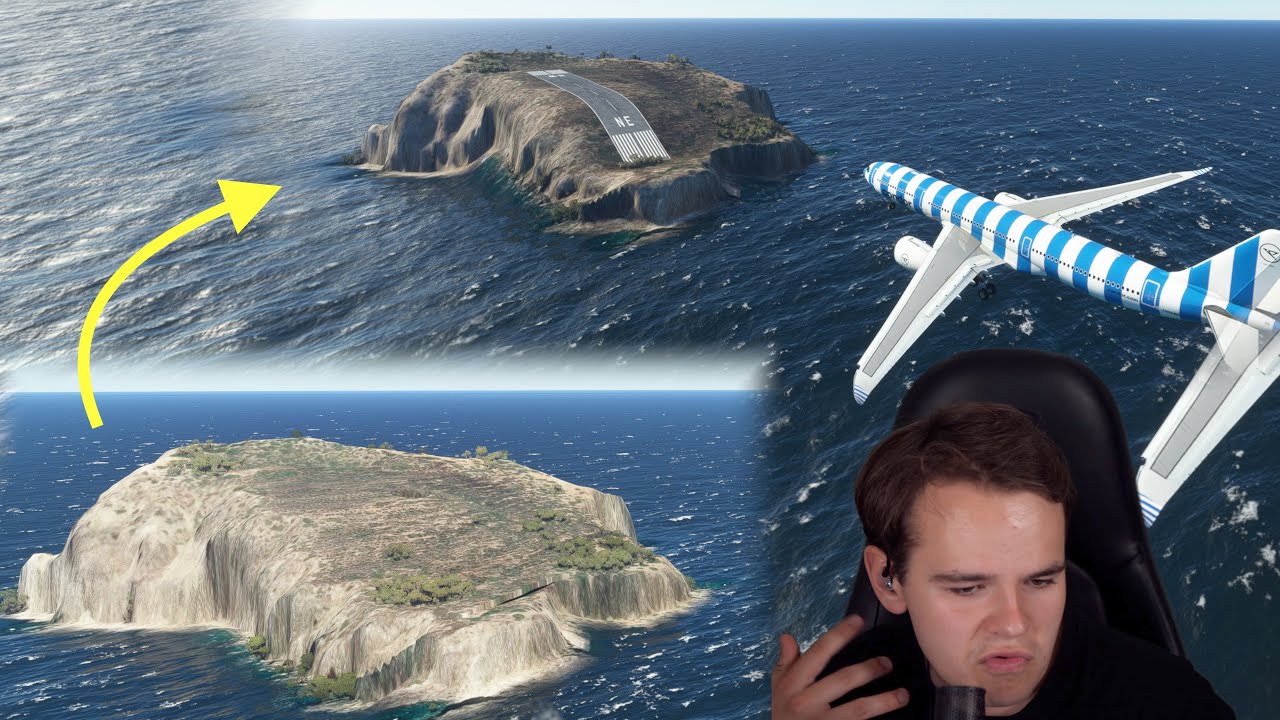 I Built My OWN AIRPORT On An Unihabited Island