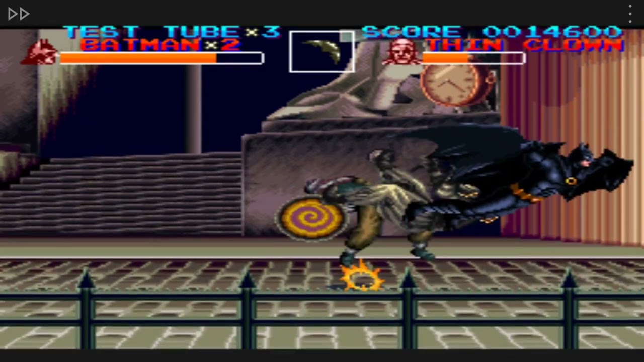 Let's play Batman returns on SNES 