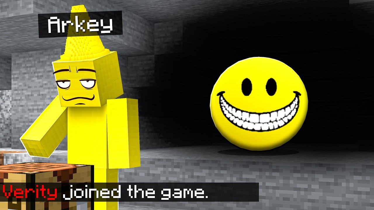 VERITY JOINED OUR MINECRAFT WORLD..