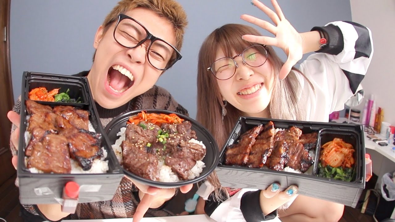 【大食い】まあたそと高級焼肉弁当1万円分食べきる！！！