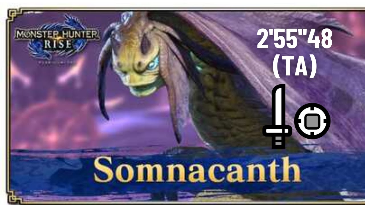 MHRise (Switch) | HR Somcanath SnS Solo | 2'55