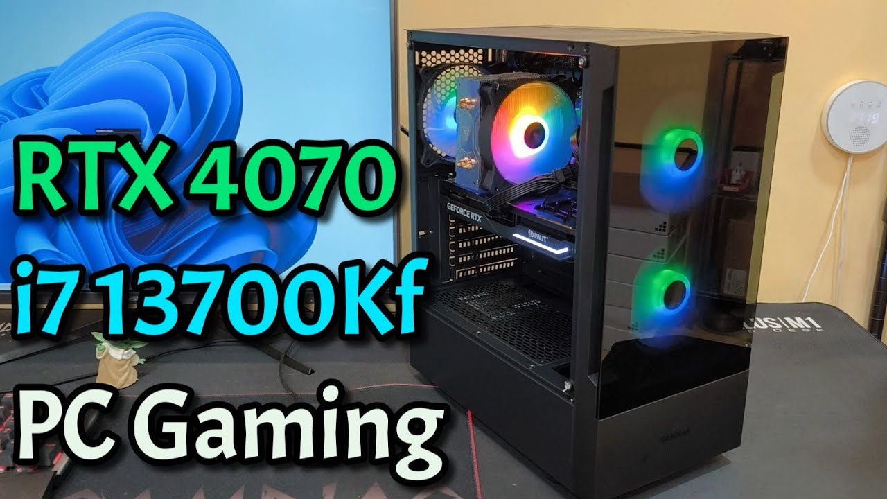 i7-13700Kf, RTX4070, Talos E3, PC Gaming Build