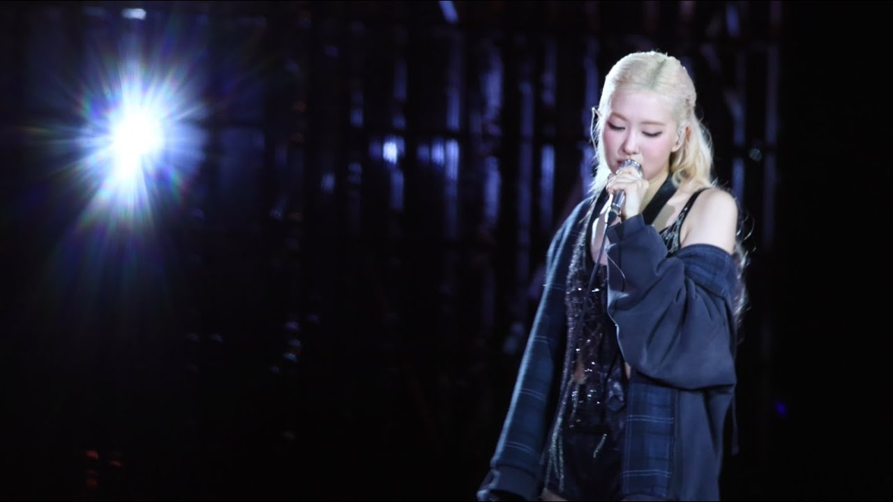 250706 BLACKPINK ROSÉ 블랙핑크 로제 3am + Toxic till the end + APT 고양콘서트 직캠 Day2