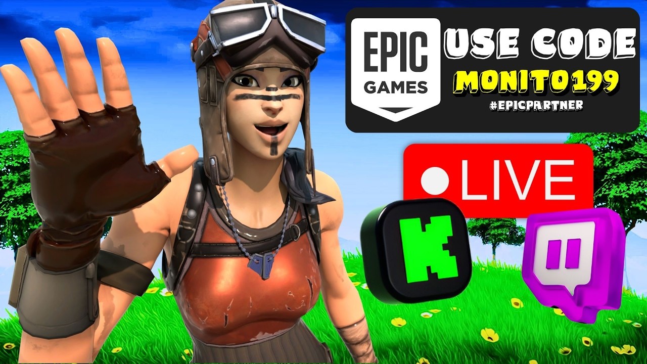 Dia 17 en STREAM - Probando la actualizacion de FORTNITE GO TO 5k SUBS