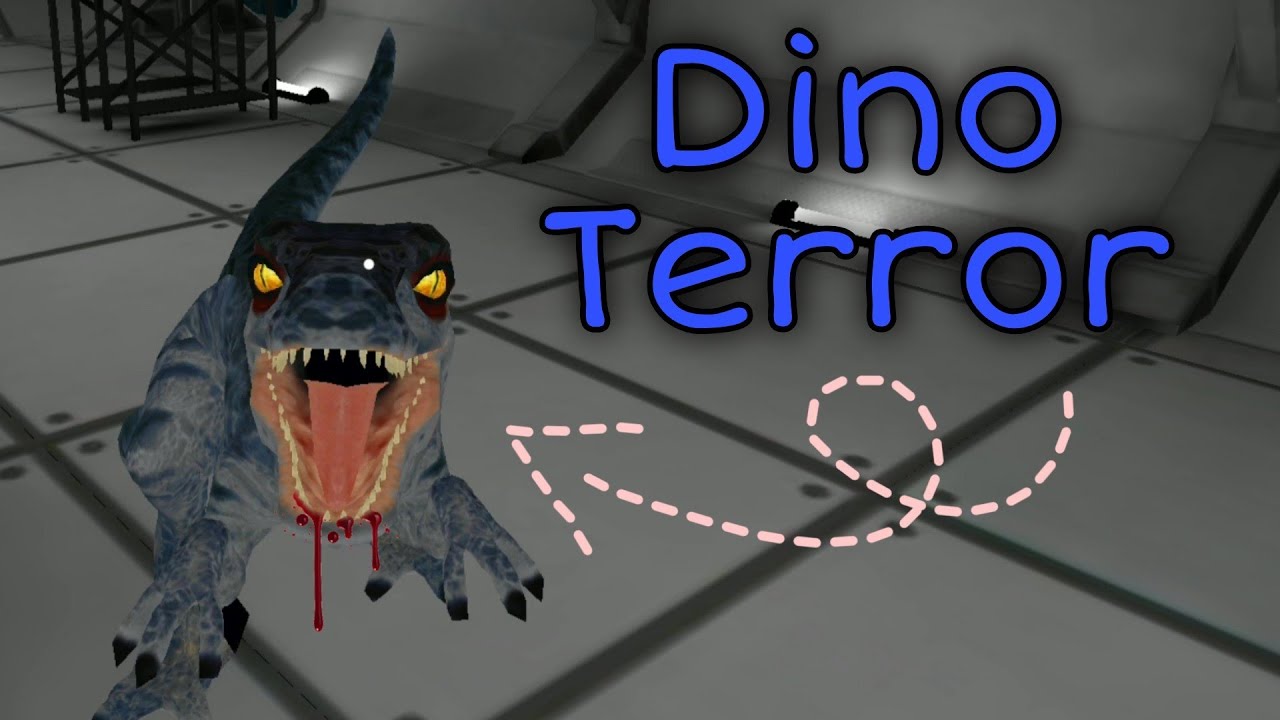НОВЫЙ ХОРРОР ПРО КРОВОЖАДНОГО ДИНОЗАВРА! DINO TERROR! | #dinoterror | #1
