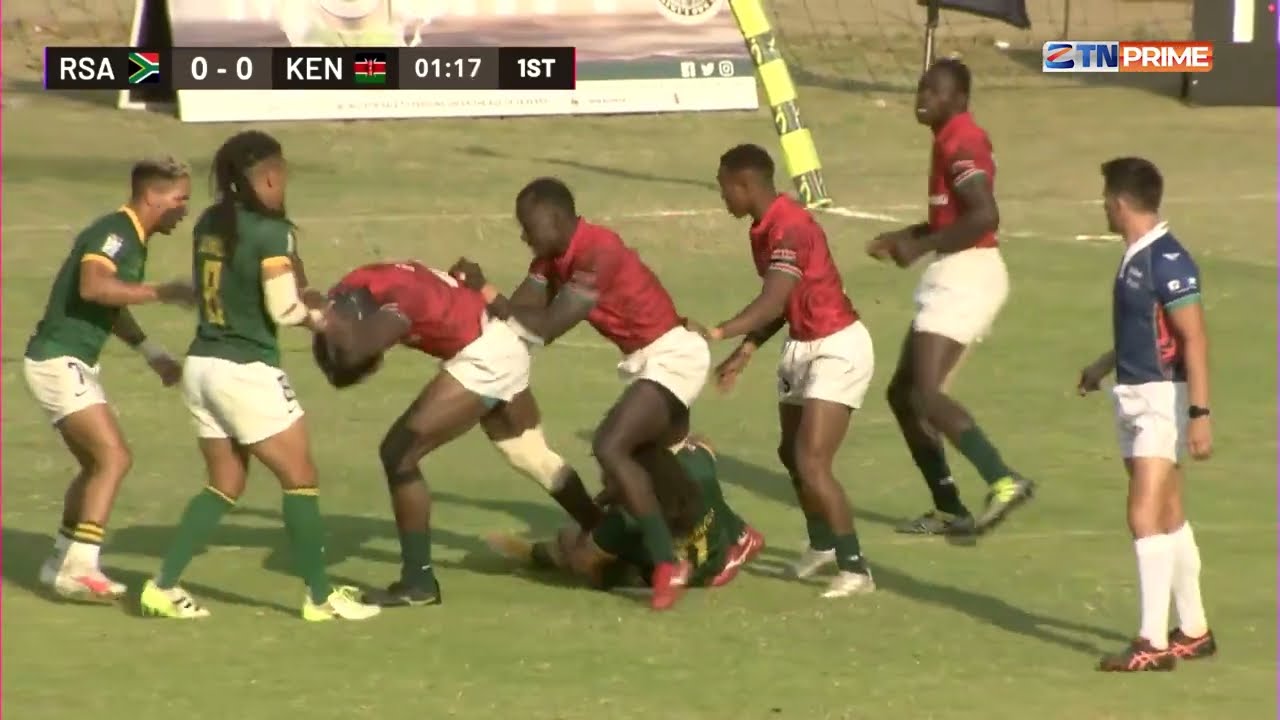 Kenya vs South Africa( Blitzboks) |  Paramount Garments Rugby Africa Mens 7s Tournament Final |