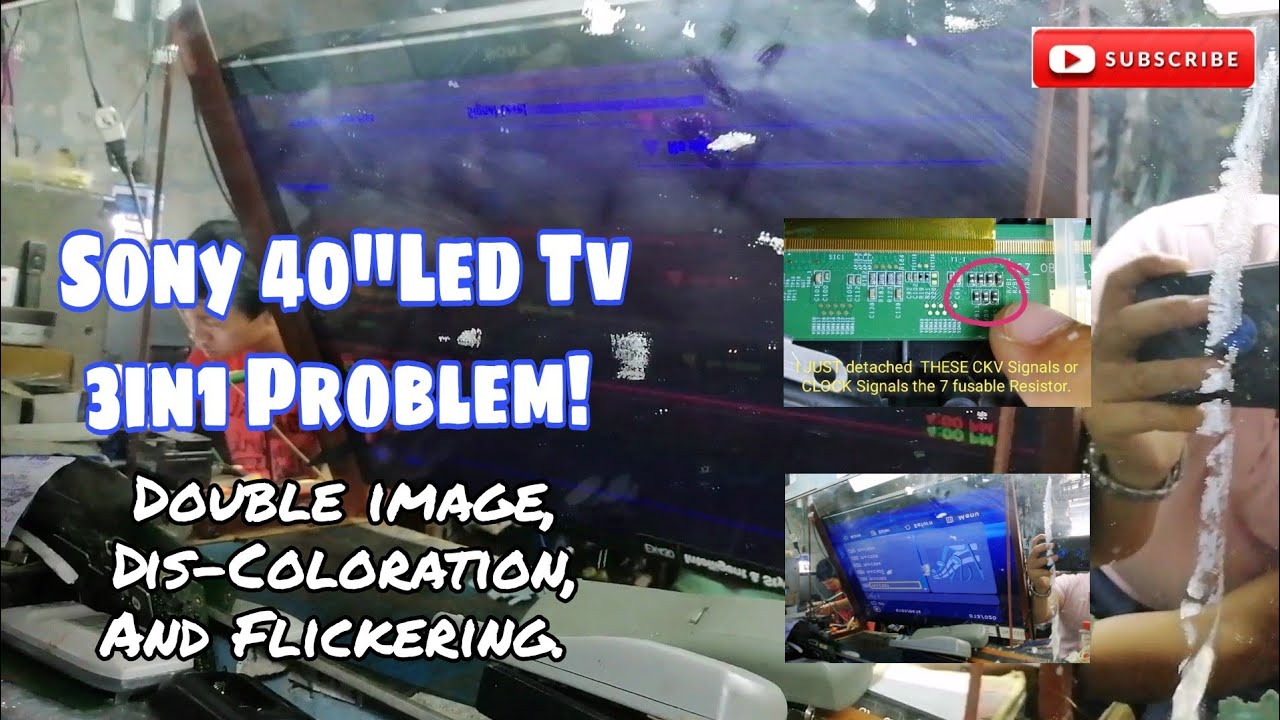 How to repair a Sony 40