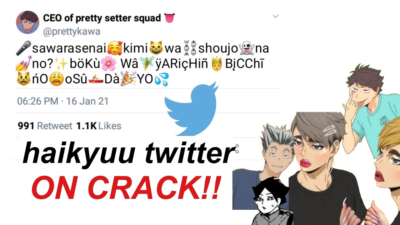 Haikyuu!! Twitter (ON CRACK) Part 1