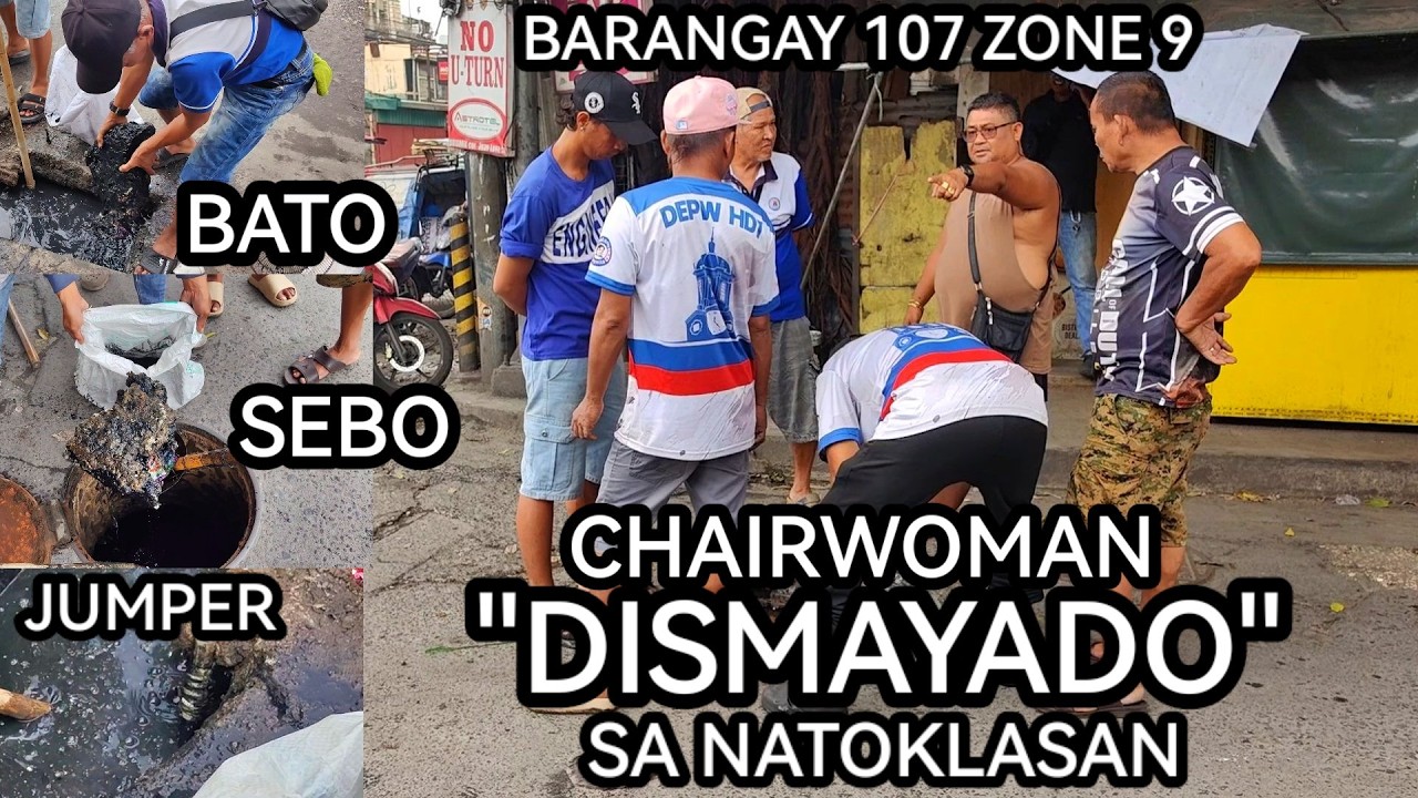 MK😲/CHAIRWOMAN DISMAYADO SA NATUKLAN BARANGAY 107 ZONE 9 DIST.1 TONDO #depwhd1 #manilaupdate