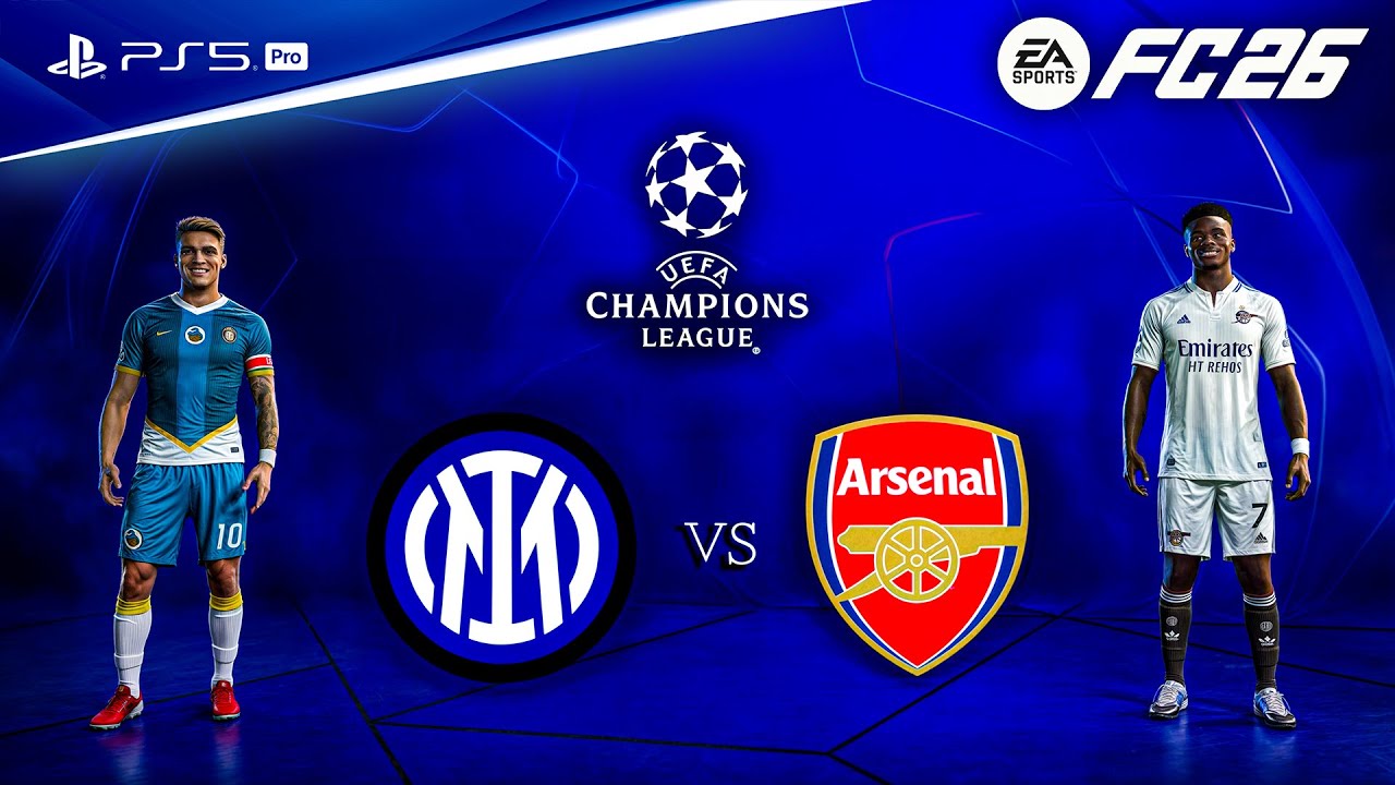 FC 26 - Inter Milan vs. Arsenal - UEFA Champions League 25/26 Full Match | PS5™ Pro [4K60]