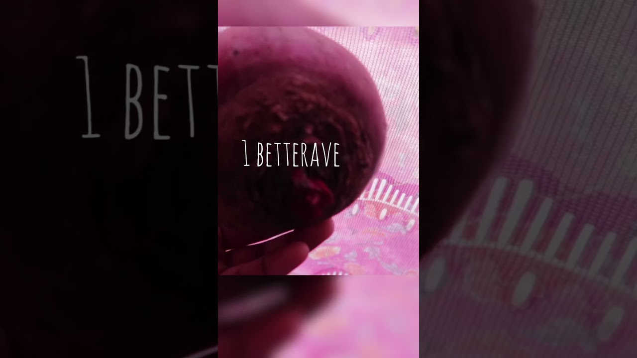 betterave, gingembre ?!
