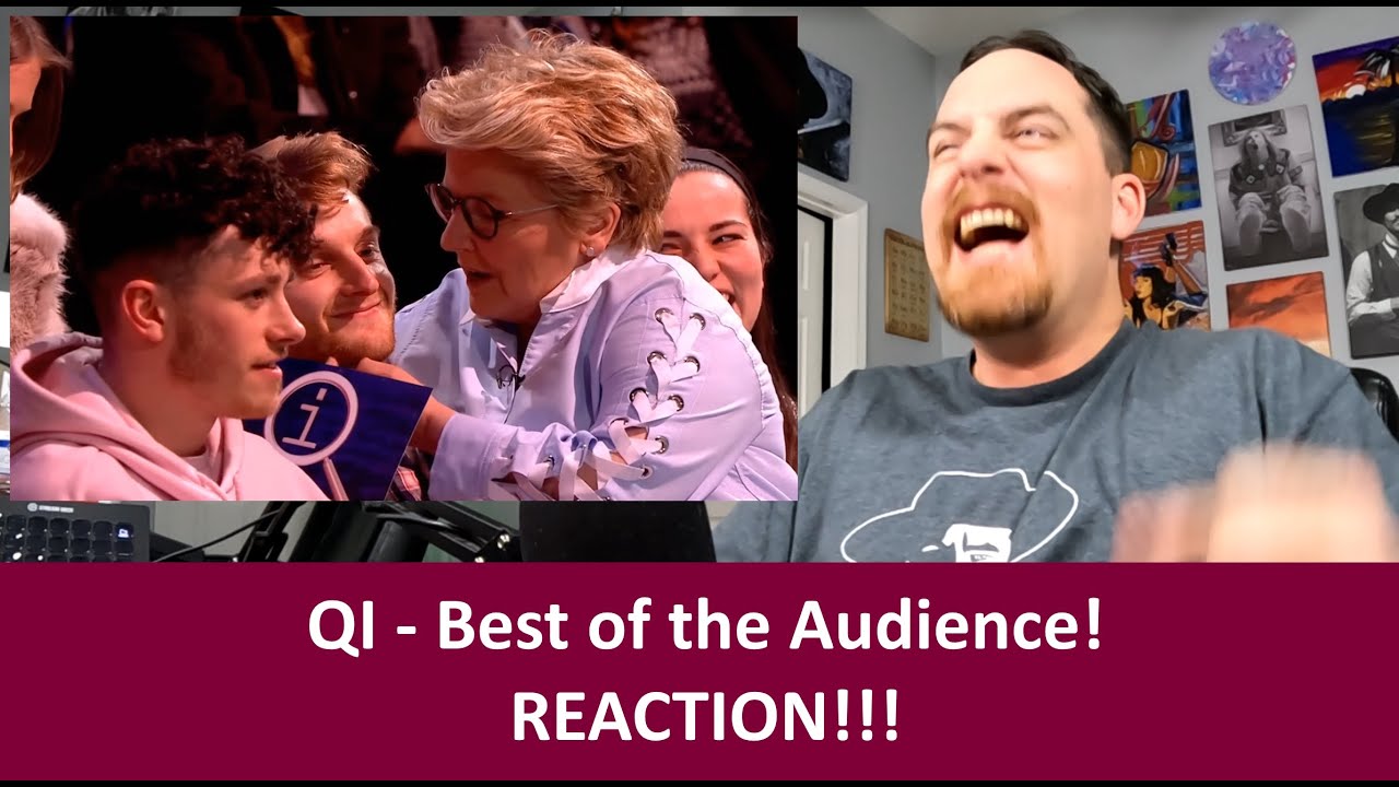 American Reacts to QI Compilation | Best of the Audience!