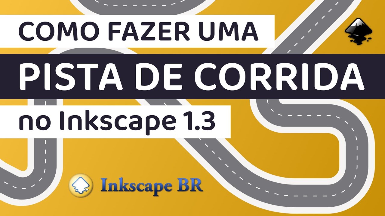 Como fazer uma pista de corrida no Inkscape 1.3 | Respondendo Inscritos #07