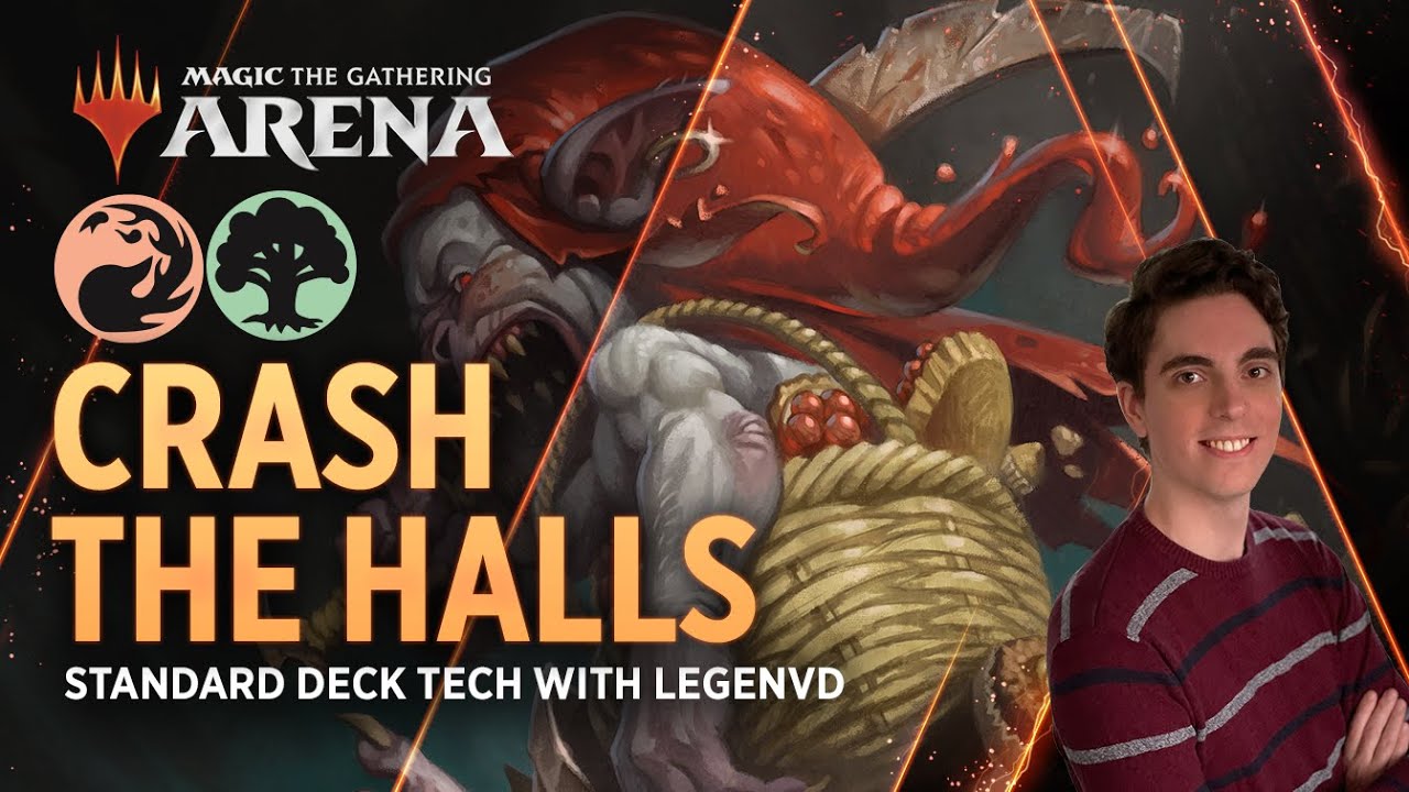 Crash The Halls - Gruul Aggro | Standard Deck Tech with LegenVD | MTG Arena