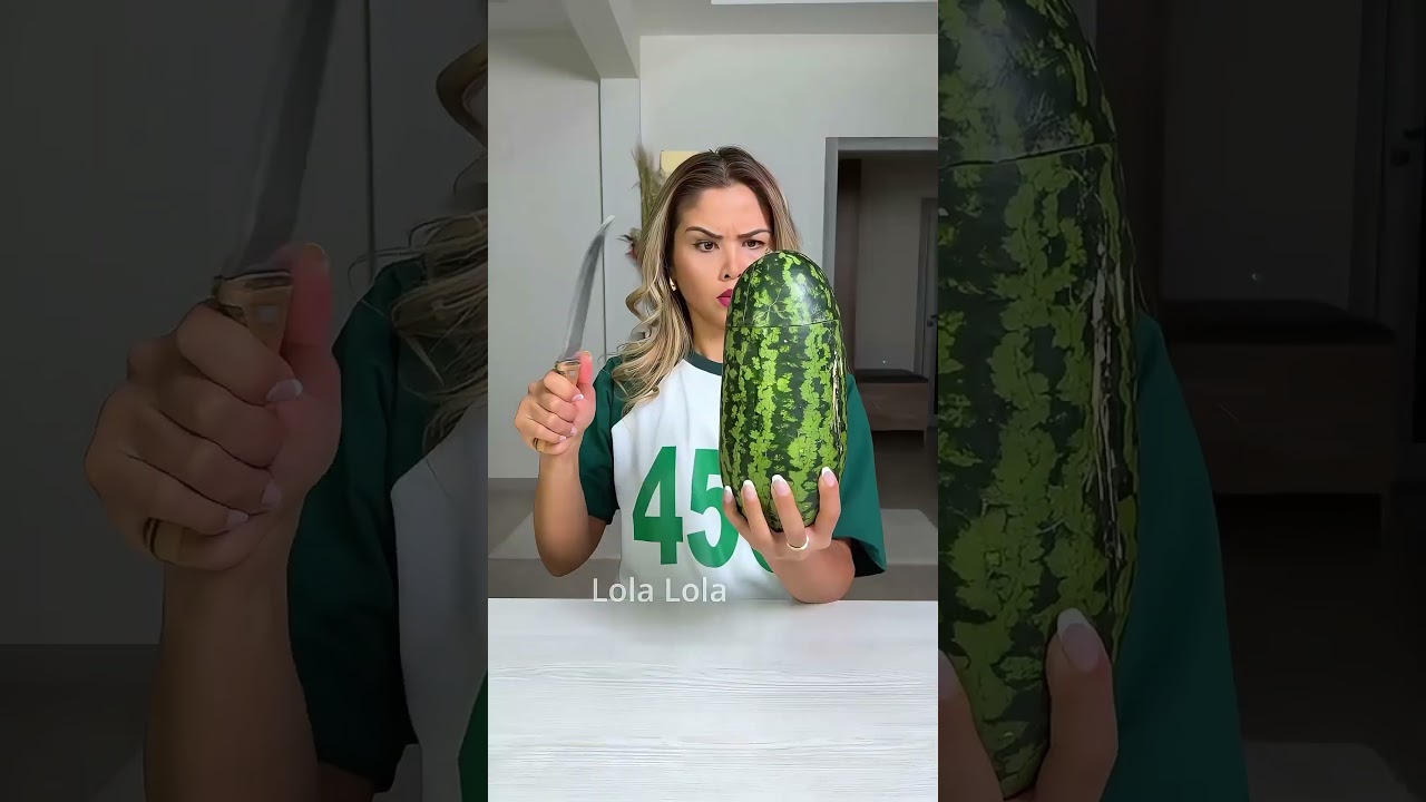 Angry Girl vs Talking Watermelon 🍉🔪