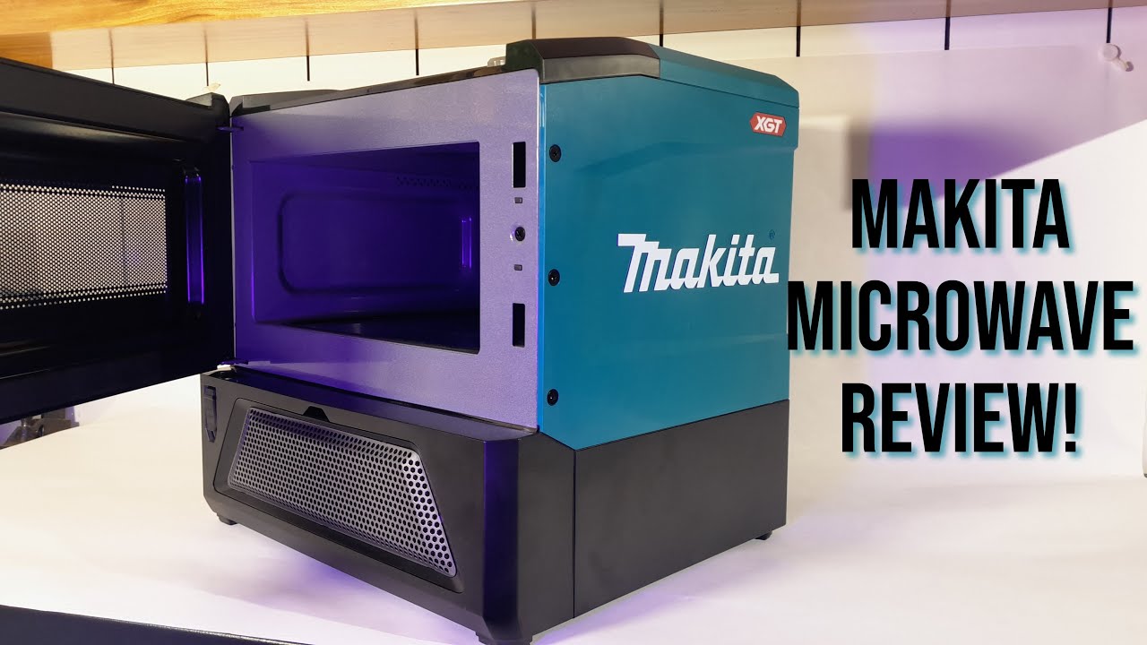 Обзор микроволновой печи Makita 40 В. Да... Это микроволновка на батарейках.