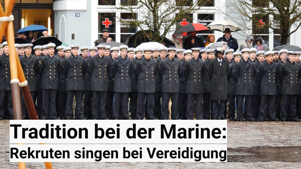 Wenn Rekruten singen: 