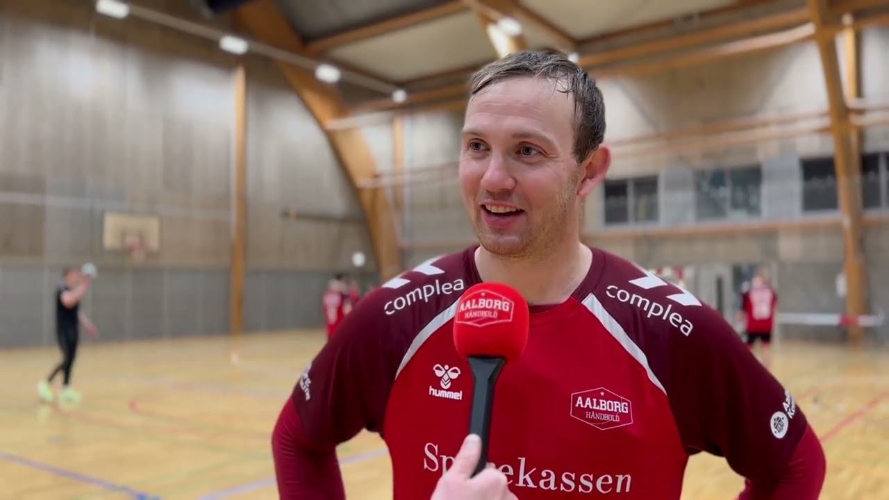 Optakt med Sander Sagosen til udekampen mod Industria Kielce