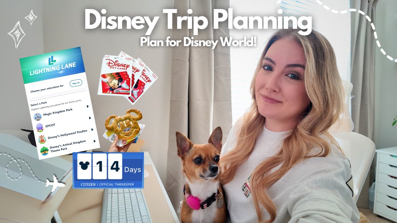 DISNEY WORLD PLANNING ✨ | How to plan a Disney World Trip