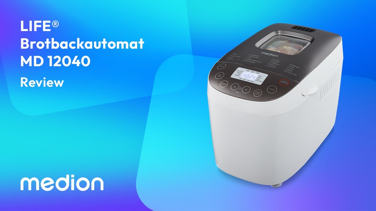 Medion Brotbackautomat MD12040 - Review