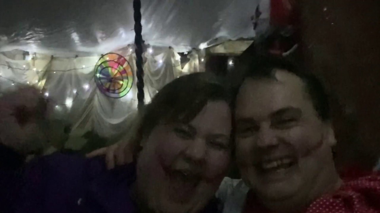 Marriage Proposal at 2019 FearFest-Evil Halloween Horror Event near Chepstow, Gloucestershire