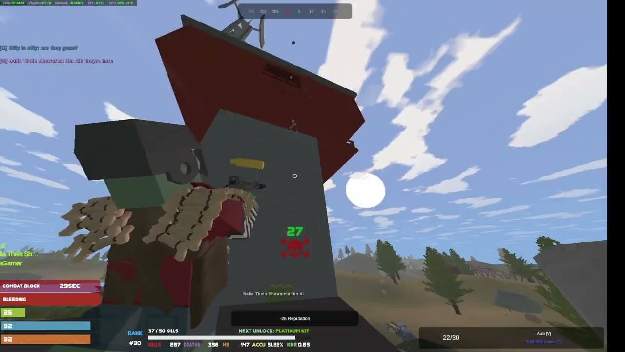 average unturned experience