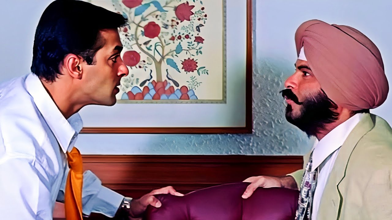 ऐसा दोस्त साला मेरे दुश्मन को भी ना मिले 😜 Biwi No.1 | Salman Khan - Anil Kapoor Lotpot Comedy Scene