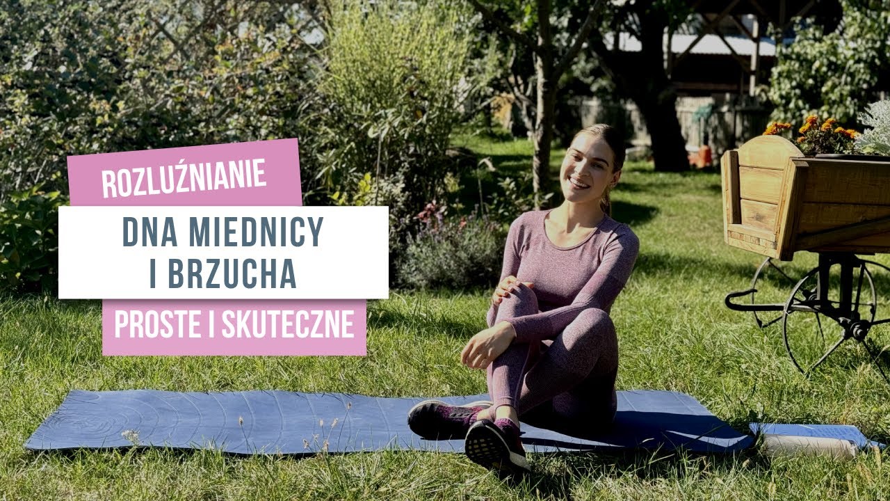✨ROZLUŹNIENIE DNA MIEDNICY I BRZUCHA- PROSTE I SKUTECZNE ĆWICZENIA🧘‍♀️RELAKS DNA MIEDNICY I BRZUCHA✨