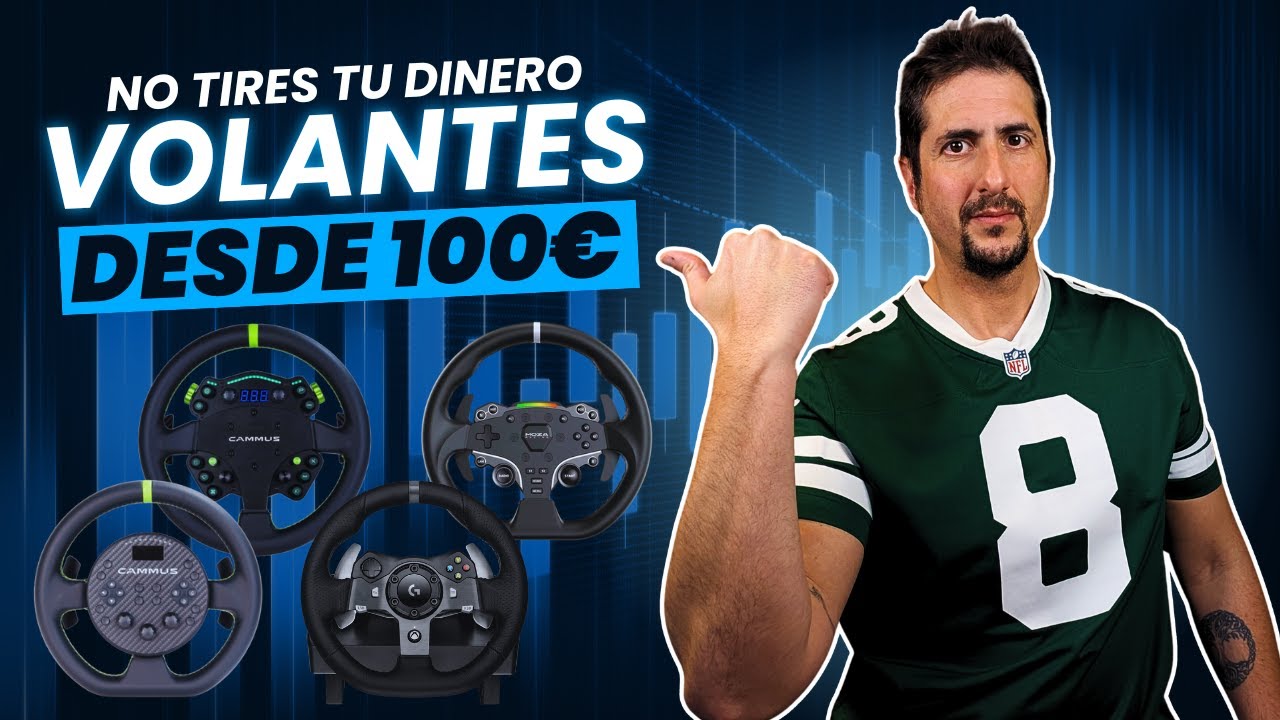 🏆Mejores VOLANTES para EMPEZAR en SIMRACING ➡️Guía NOVATOS 2026