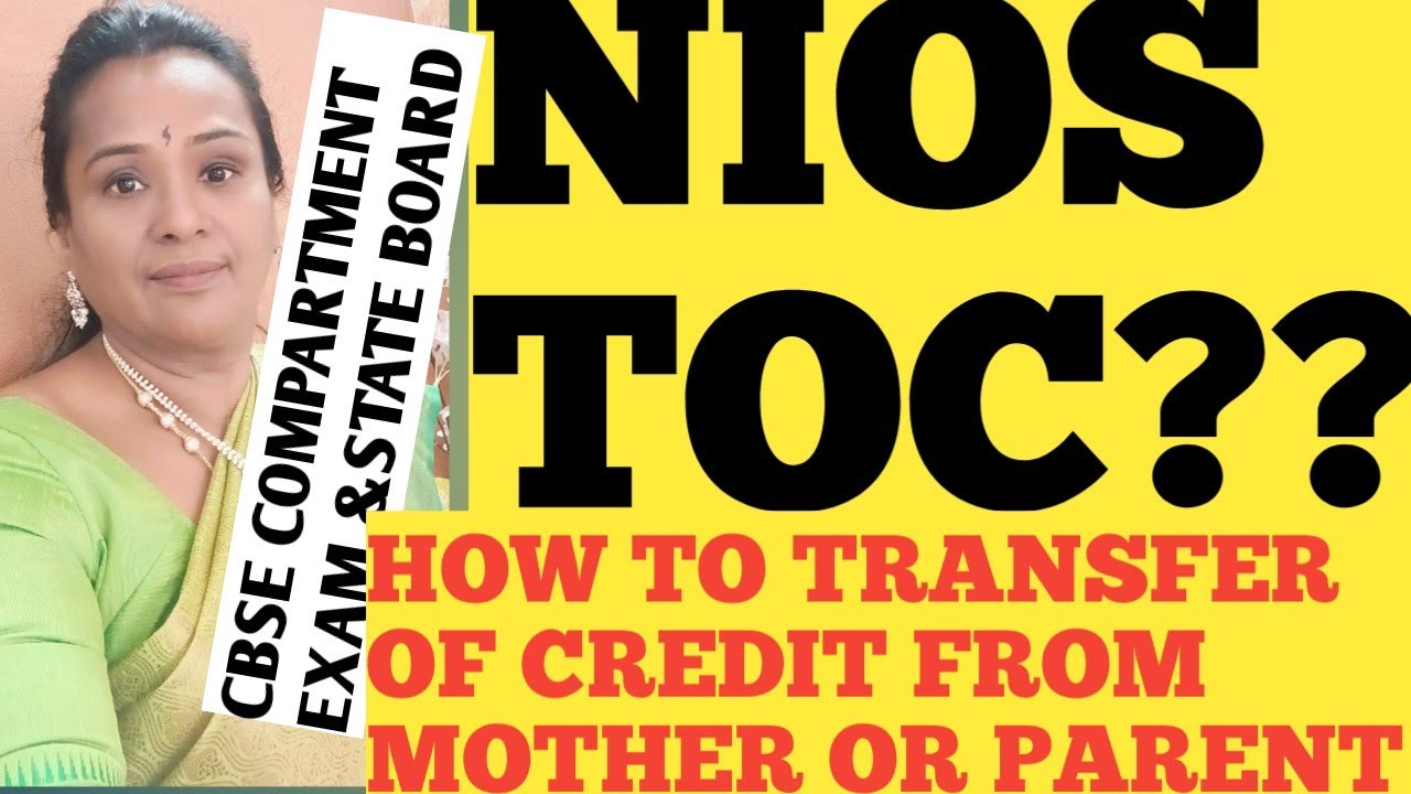 NIOS WHAT IS TOC ? CBSE COMPARTMENT EXAM( EDUCATION@bharathyniosacademy7726 )