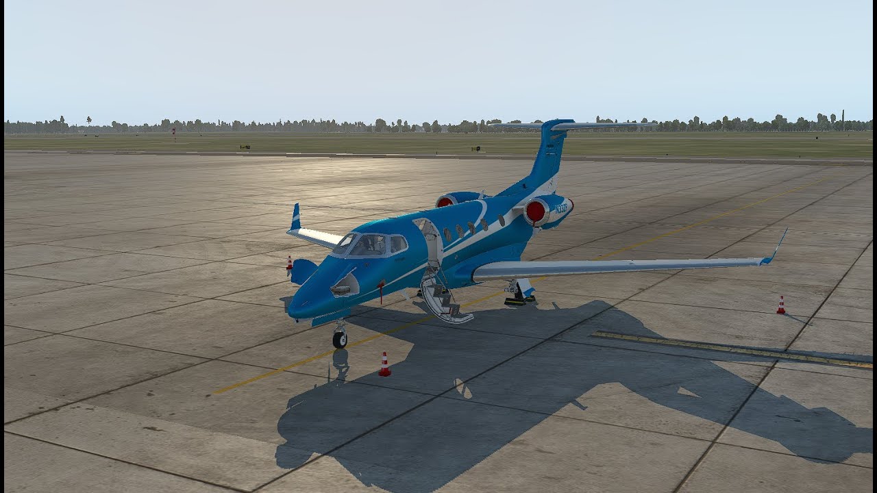 X-Plane 11 | Embraer Phenom 300 EPWA-LGAV