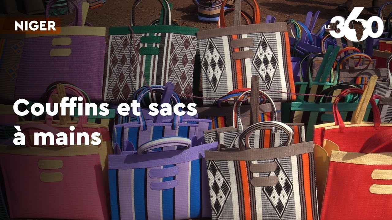 Niger: des nattes en plastique transformées en couffins et sacs à main