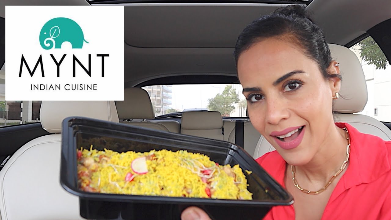 TRYING MYNT INDIAN FOOD| مطعم هندي منت