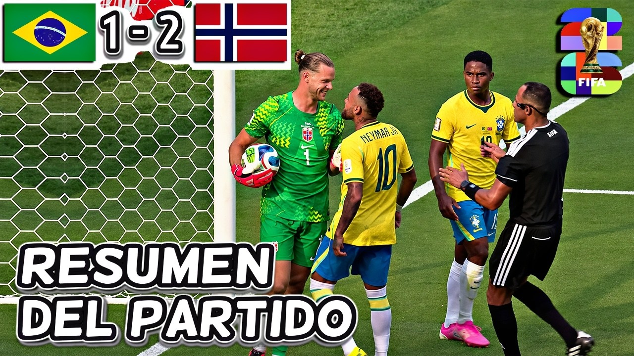 🔴Brasil vs Noruega (1-2) | Resumen Completo, GOLES, Highlights | Mundial 2026