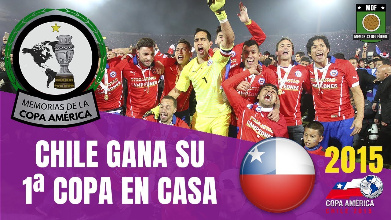 COPA AMÉRICA (2015) 🇨🇱 CHILE CAMPEÓN vs Argentina | Historia Copa América