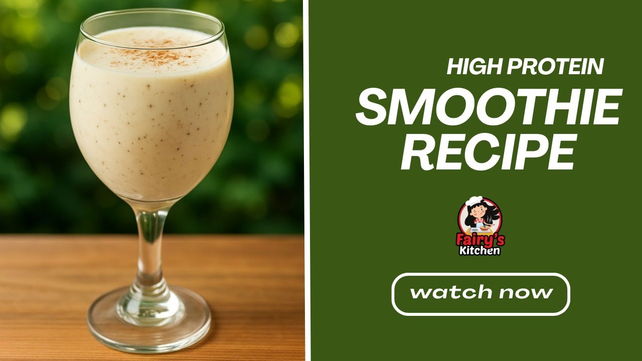 High Protein Oats Breakfast Smoothie Recipe | Protien Shake | Weight Loss Drinks