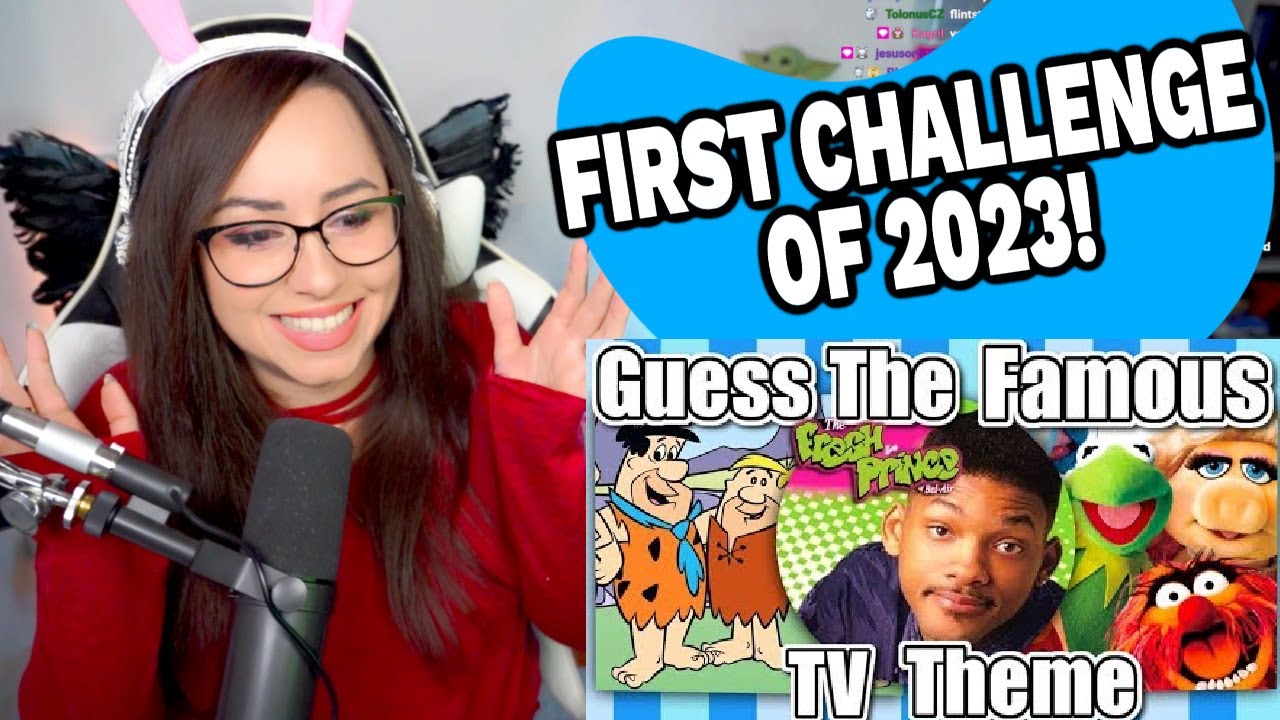 🤔GUESS THE FAMOUS TV THEME!!!🤔| Bunnymon REACTS