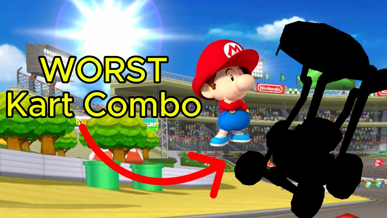 This Might Be the WORST Combo in Mario Kart Wii
