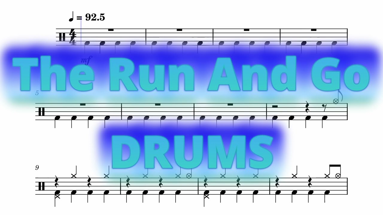 The Run And Go - Twenty One Pilots - Drums Sheet Music