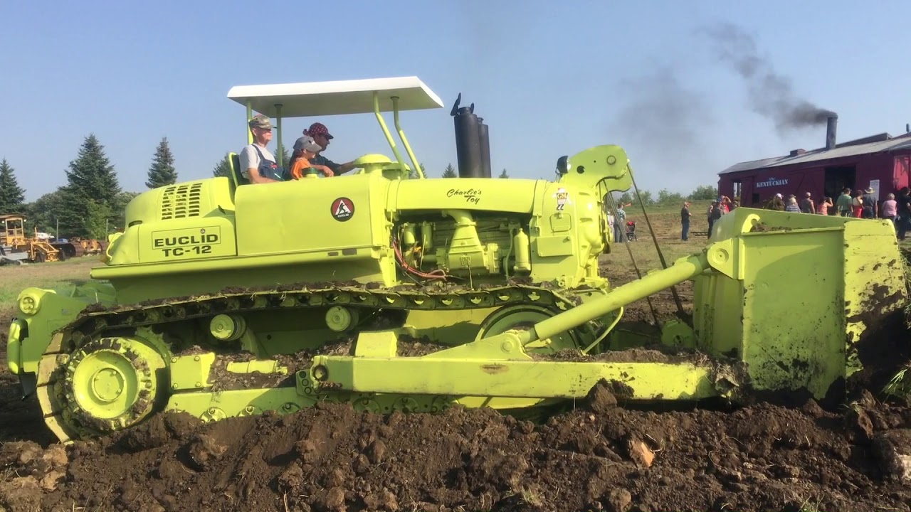Euclid TC-12 Dual-Engine Dozer - Rollag, MN 2017