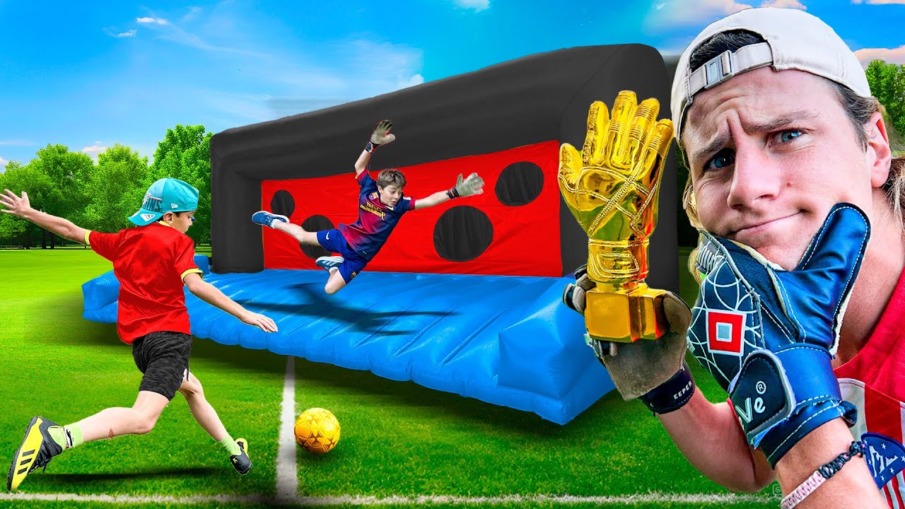 EL MEJOR ARQUERO GANA! Futbol con los vecinos
