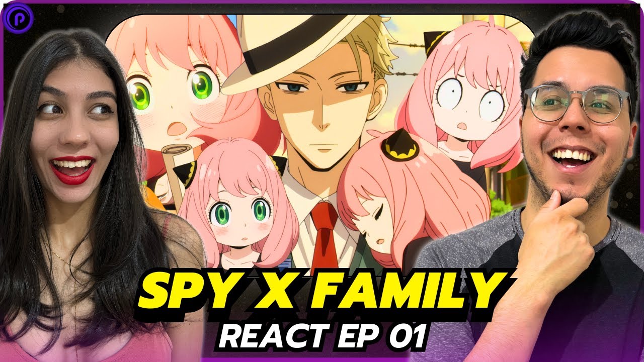 CONHECENDO A ANYA! | REACT SPY X FAMILY EP 01 DUBLADO