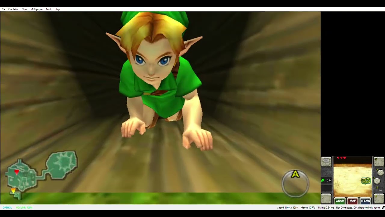 Ocarina of Time 3D - the beginning