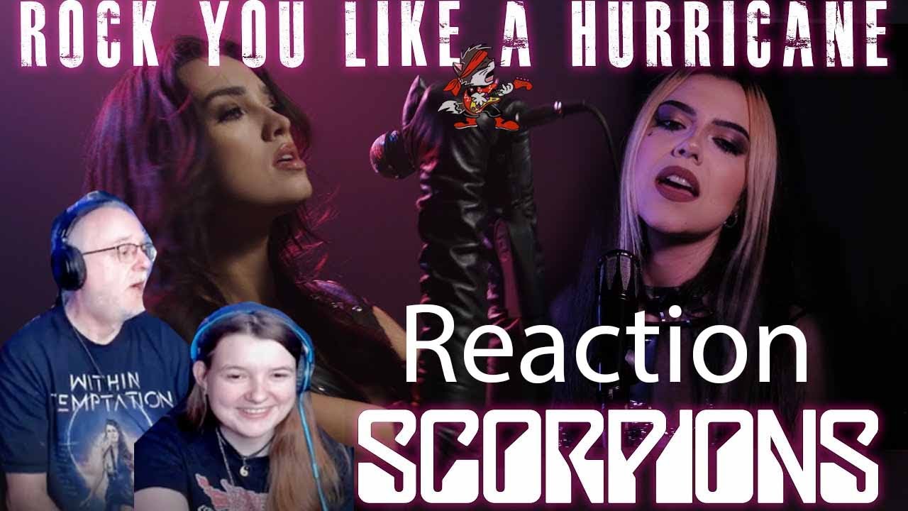 Scorpions - 𝐑𝐨𝐜𝐤 𝐘𝐨𝐮 𝐋𝐢𝐤𝐞 𝐀 𝐇𝐮𝐫𝐫𝐢𝐜𝐚𝐧𝐞 (cover by Sershen&Zaritskaya feat. @VioletOrlandi) -Reaction