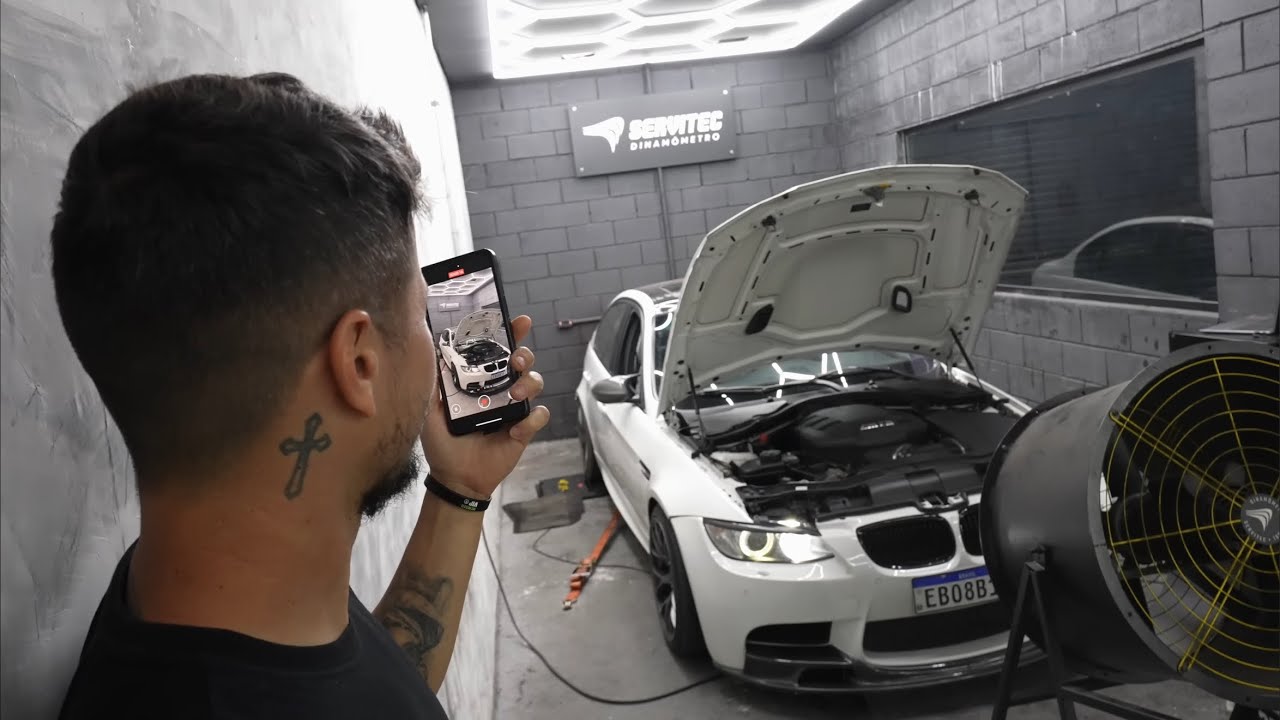 ACF PASSOU MINHA M3 V8  NO DINAMOMETRO ! QUANTO VEIO ?