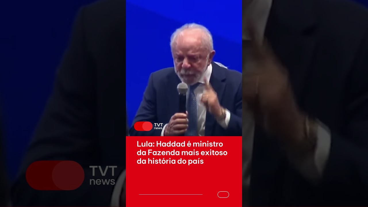 Lula: Haddad &eacute; ministro da Fazenda mais exitoso da hist&oacute;ria do pa&iacute;s