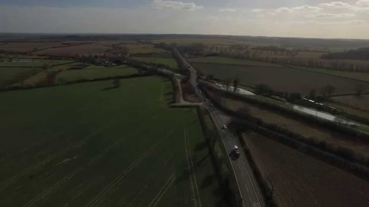 Cheeky little fly over Roade School