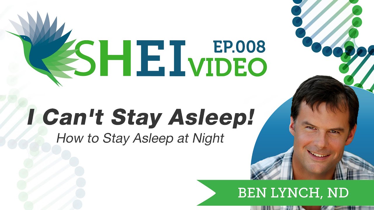 How to Stay Asleep at Night - I Can't Stay Asleep!